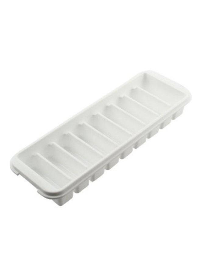 Happy Home - Plastic Ice Cube Tray for Quick Freezing Water Bottle with 13 Ice Cube Slots - Silicone Ice Cube Tray Set Makes 13 Ice Cubes, with Lid - Image 1