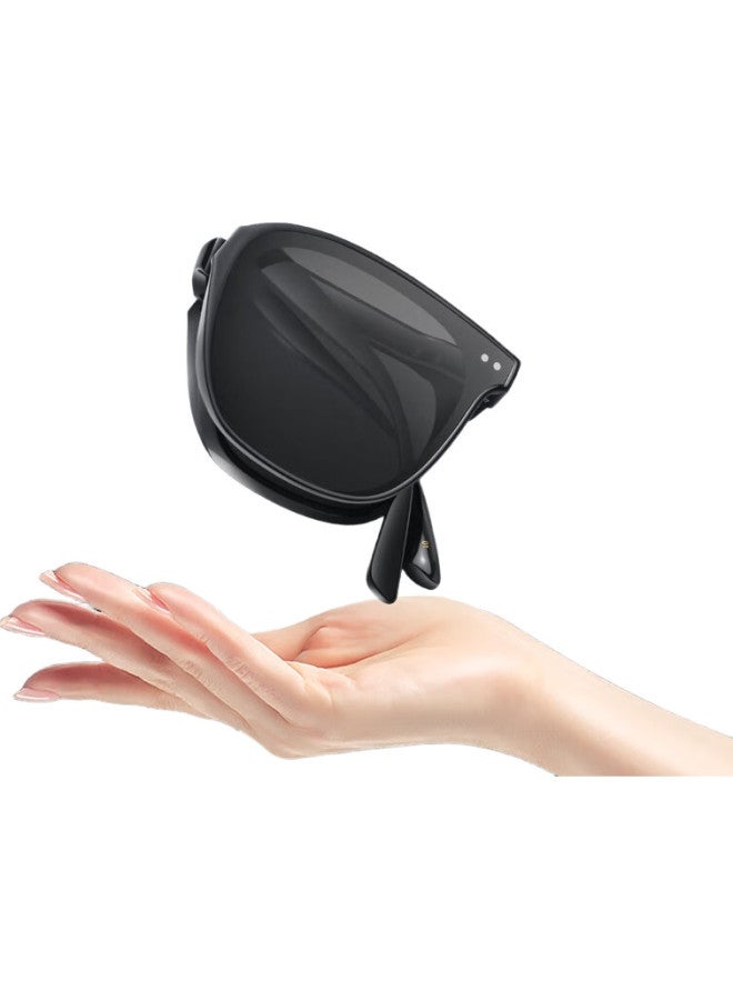 LOHO Folding Sunglasses For Women 2025, High-End Sunglasses For Men, Polarized, For Driving, Sun Protection, Uv Protection, Ultra-Light Gm Glasses - Image 3