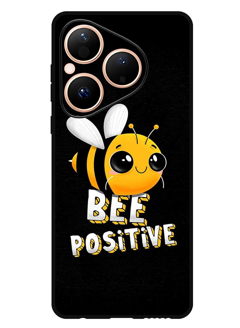 Theodor Case Compatible with Huawei Pura 80 6.6 Inch Protection Shockproof Bumper Cover Bee Positive - Image 1