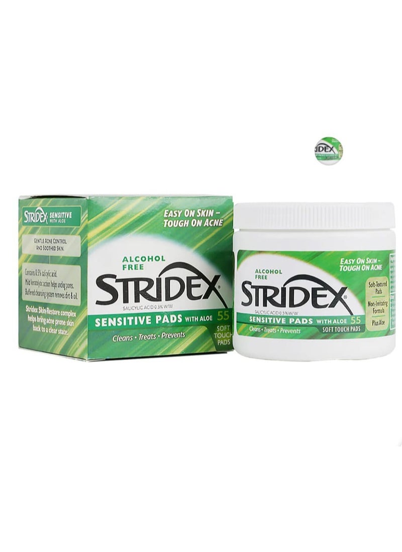 Stridex - Stridex Maximum Green Acne Care Cotton Swabs 55 Count - Image 1