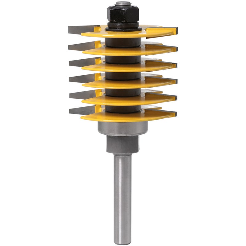 Finger Joint Router Bit Tenon Cutter Industrial Grade for Wood Tool 8mm and 1/2'' Shank Optional - Image 1