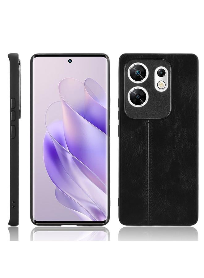 S-TOP Case For Infinix Zero 30 4G Cow Pattern Sewing Back Cover Phone Case - Image 1