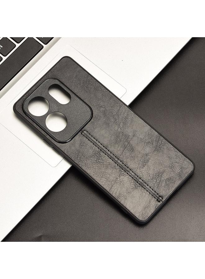 S-TOP Case For Infinix Zero 30 4G Cow Pattern Sewing Back Cover Phone Case - Image 2