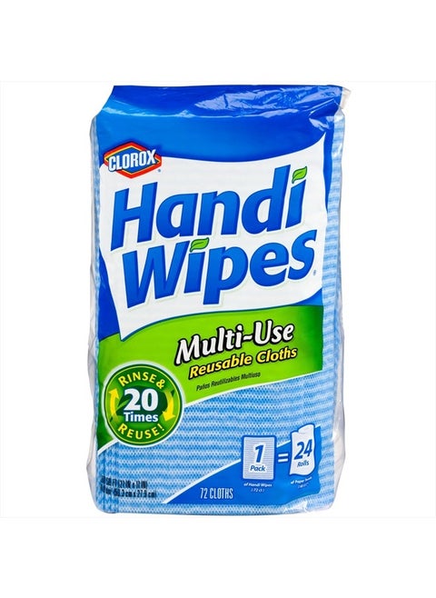 Handi Wipes Multi-Use Reusable Cloths, 72 ct.