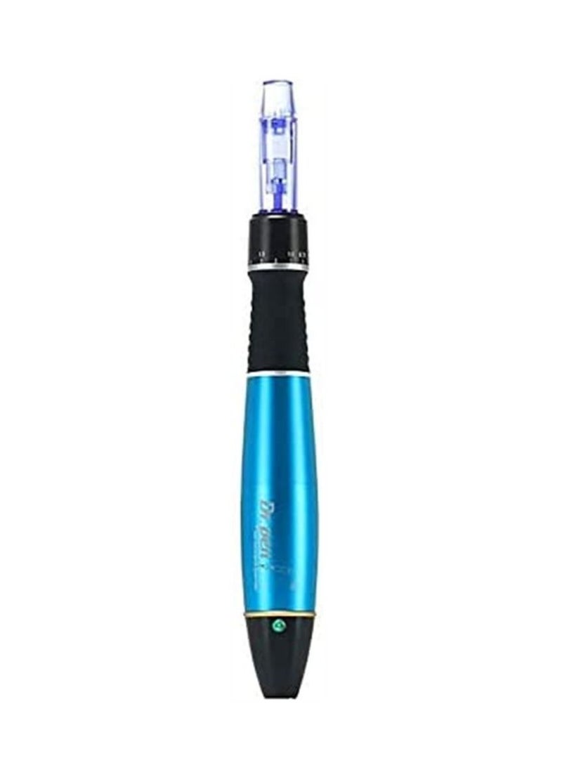 Dr pen Electric Auto Ultima A1 Face Massage Derma Pen Blue/Black  - Image 4