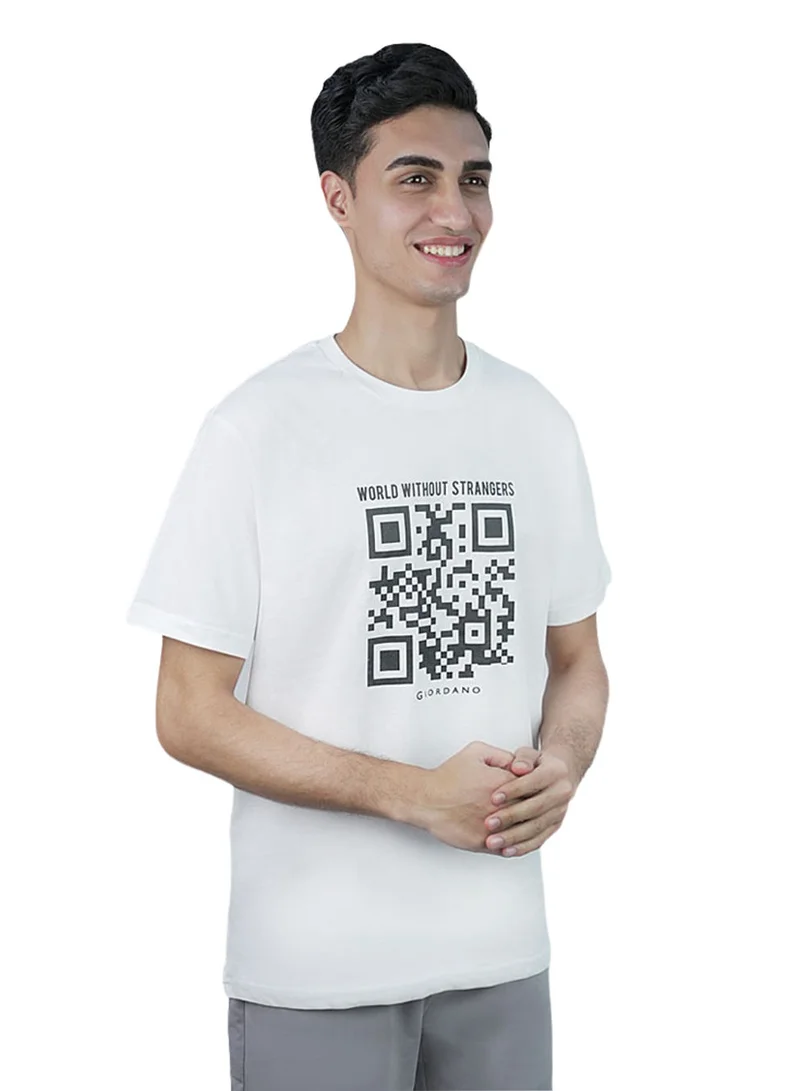 Men's Slim Fit Cotton Jersey Crew Neck Print Tee | WWS Graphic