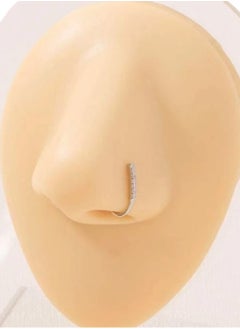YUCCA Rhinestone Decor Nose Ring for Women, Non Pierced Punk, New Fashion Body Jewelry Suitable for All Parties and Occasions  - Image 3