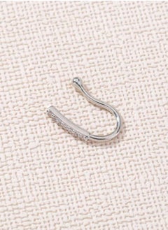 YUCCA Rhinestone Decor Nose Ring for Women, Non Pierced Punk, New Fashion Body Jewelry Suitable for All Parties and Occasions  - Image 4
