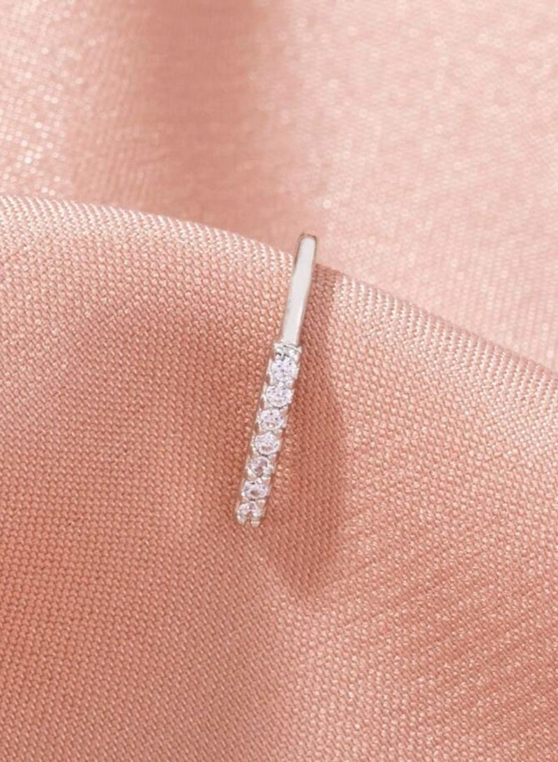 YUCCA Rhinestone Decor Nose Ring for Women, Non Pierced Punk, New Fashion Body Jewelry Suitable for All Parties and Occasions - Image 5