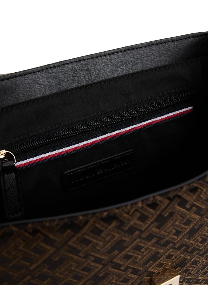 TOMMY HILFIGER Logo Detail Top Handel Flap Over Backpack - Image 5