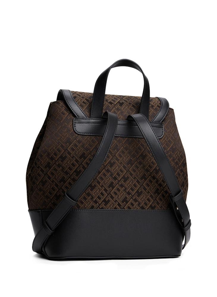 TOMMY HILFIGER Logo Detail Top Handel Flap Over Backpack - Image 3