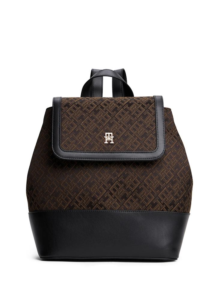 TOMMY HILFIGER Logo Detail Top Handel Flap Over Backpack - Image 2