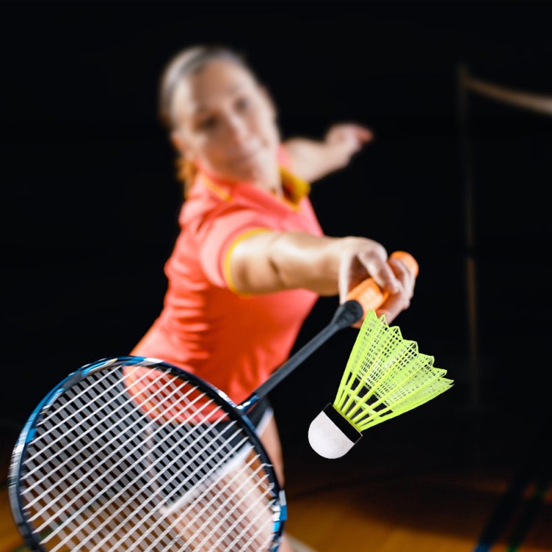 REGAIL Badminton Shuttlecocks: 6pcs White Premium Feather & Composite Cork - Durable Stable Bounce Shuttlecocks for Beginners Amateurs Family Training Exercise - Image 5