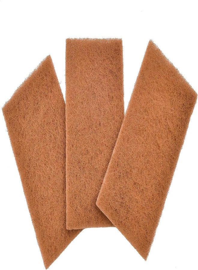 Full Circle Neat Nut Walnut Shell Scouring Pads, Non-Scratch, Set of 3 (Pack of 6) - Image 1