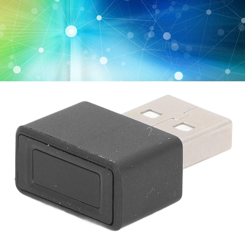 جهاز مسح بصمات الأصابع متوافق مع أنظمة 10 و11 - وحدة قارئ بصمات أصابع مصغرة USB مع واجهة USB للتعرف البيومتري - مصنوع من مادة ABS - Image 4