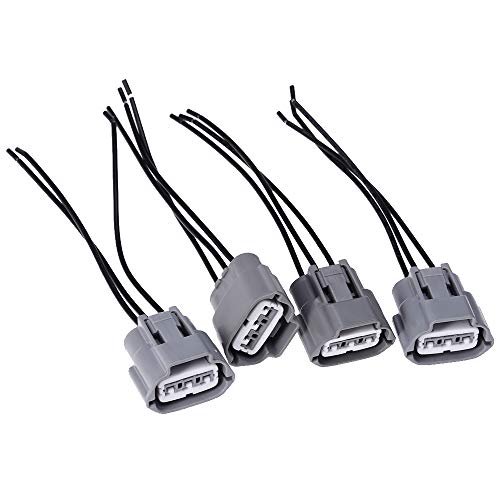 Anxingo Ignition Coil Connector Plug Wiring Harness Pigtail Replacement for Nissan Altima 2007-2015 Nissan Sentra 2000-2012 (4-Pack) - Image 4