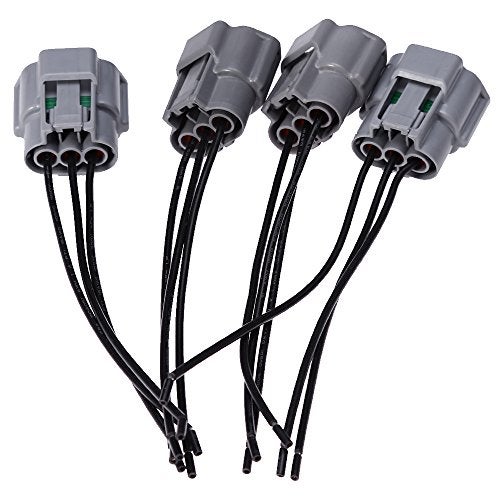 Anxingo Ignition Coil Connector Plug Wiring Harness Pigtail Replacement for Nissan Altima 2007-2015 Nissan Sentra 2000-2012 (4-Pack) - Image 5