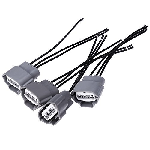Anxingo Ignition Coil Connector Plug Wiring Harness Pigtail Replacement for Nissan Altima 2007-2015 Nissan Sentra 2000-2012 (4-Pack) - Image 2