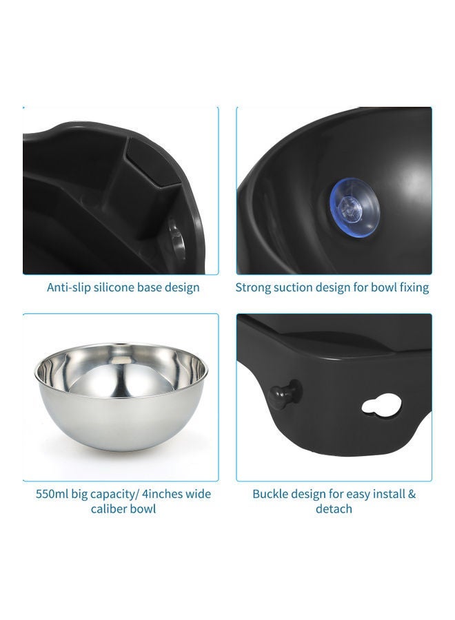 NIBEMINENT Pet Bowl Multicolour 16.5x8x16.5cm - Image 3