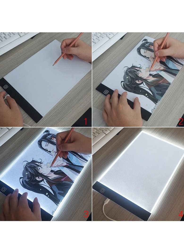 لوحة نسخ الرسم LED بحجم A4 - Image 1