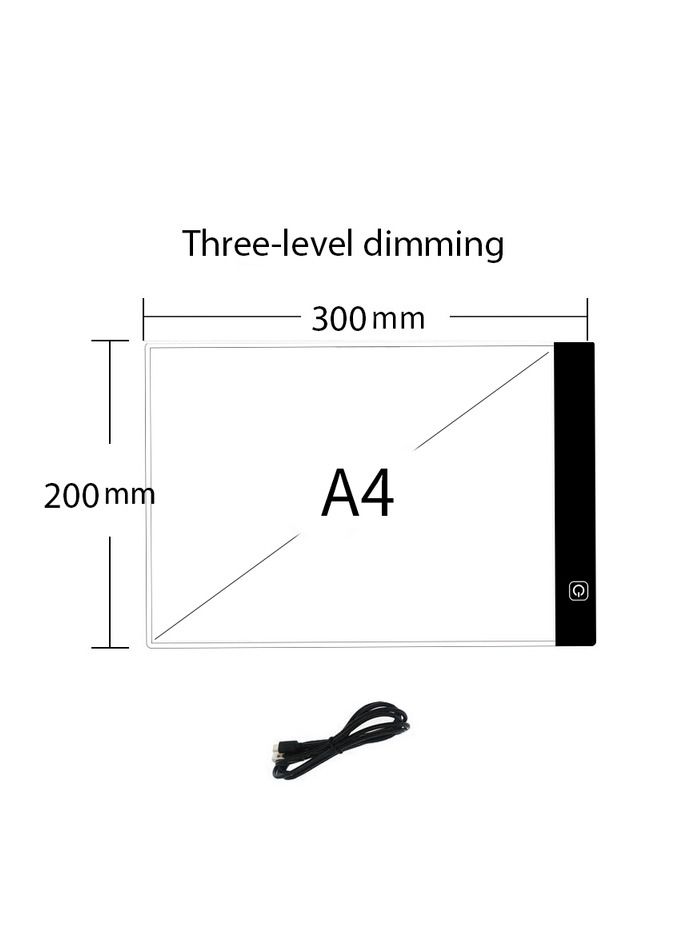 لوحة نسخ الرسم LED بحجم A4 - Image 5