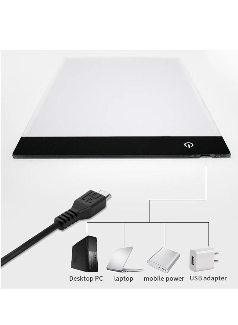 لوحة نسخ الرسم LED بحجم A4 - Image 4