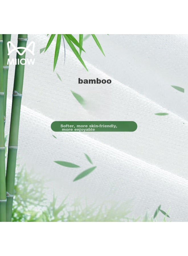 MIIOW Maoren Disposable Men's Bamboo Fiber Underwear, Sterilized, Individually Packaged, For Travel, Business Trips, And Tourism, White, 2xl  - Image 2