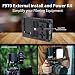 FEELWORLD F6 Pro Battery Carry Case 55 Inch 1600nits High Bright DSLR Camera Field Monitor with Touchscreen Waveform 3D LUT F970 External Kit Install 4K HDMI in Out Typec Input - Image 2