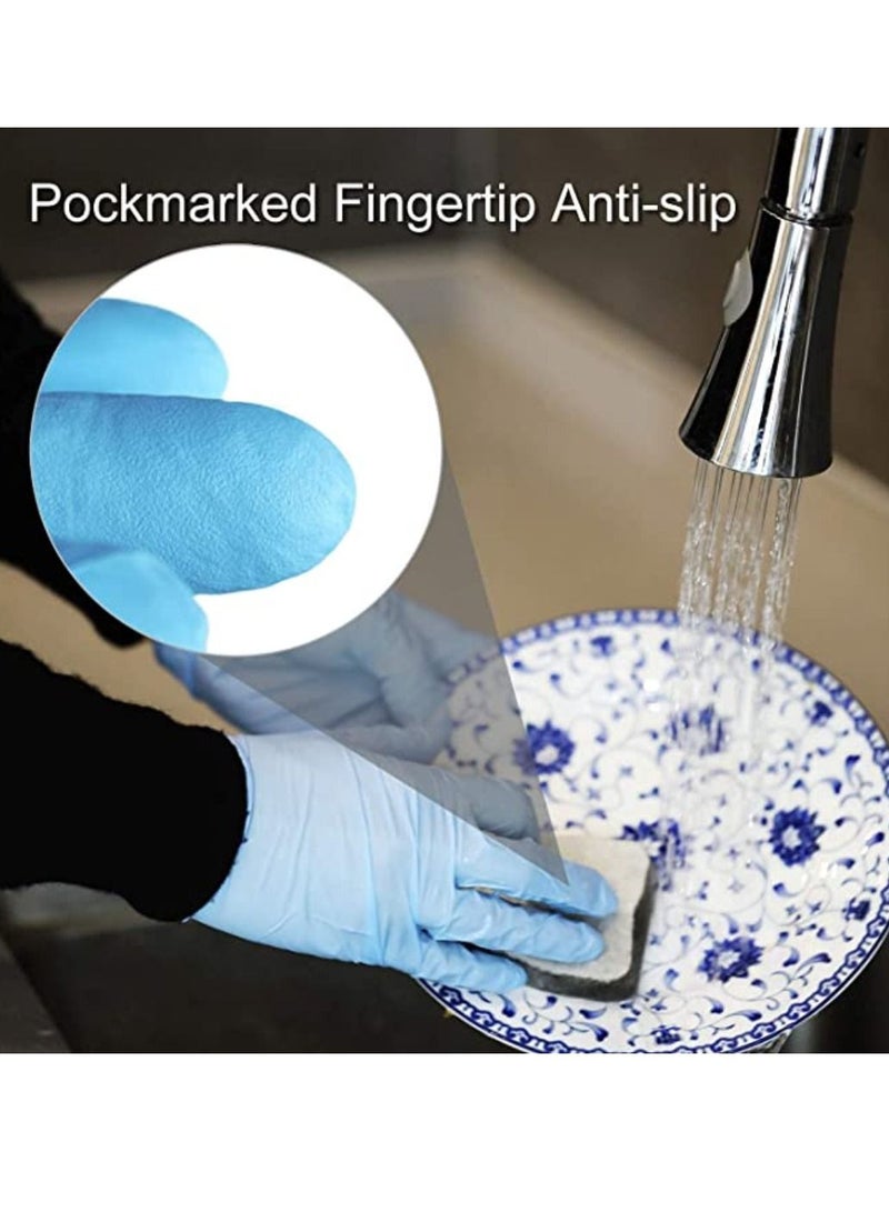 OptiTect Pack Of 100 Pieces Of Nitrile Gloves Powder Free Gloves Disposable Gloves  - Image 2