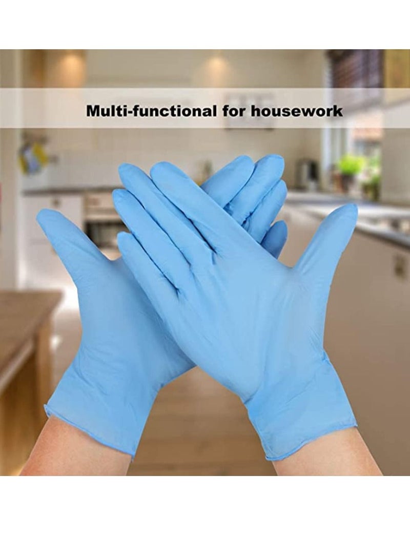 OptiTect Pack Of 100 Pieces Of Nitrile Gloves Powder Free Gloves Disposable Gloves  - Image 1