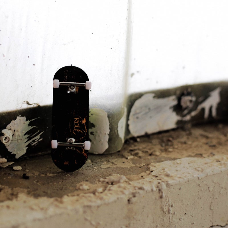 NOAHWOOD PRO Fingerboards Finger Skateboards(NW11s Kickflip Deck 97mmx34mm 5-Layer Colour Maple Wooden Handmade)+(Update 34mm Noah ii Trucks)+(NW iii Logo Handmade Wheels) (Graduate ii) - Image 2