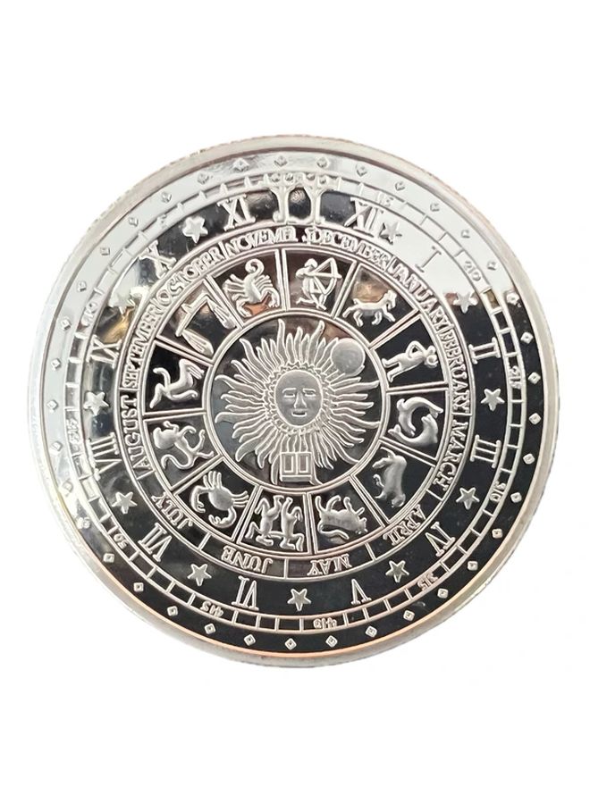 Golden Tarot Luck Coin With Zodiac Signs For Feng Shui Fortune Telling And Wishes - Image 4