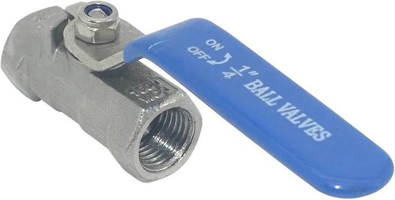 3 8 Inch 304 Stainless Steel One Piece Ball Valve Internal Threaded Tap Valve Switch - Image 5