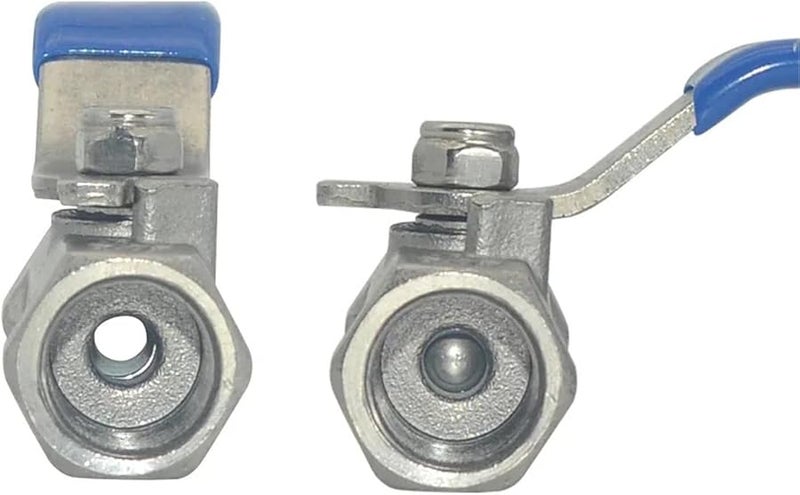 3 8 Inch 304 Stainless Steel One Piece Ball Valve Internal Threaded Tap Valve Switch - Image 4