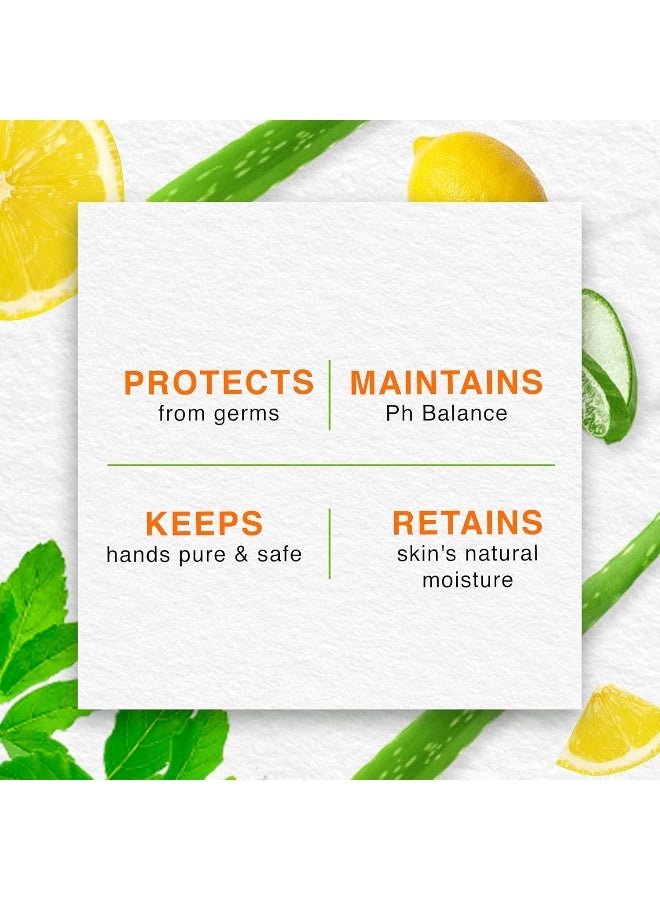 Himalaya Pure Hands Tulsi & Aloe Vera Anti-Bacterial Hand Wash 6 x 250ml - Image 4