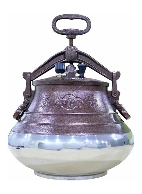 Pressure Cooker Secure Cookerware Aluminum Kitchen Accessories Afghan Is Characterized by Fast and Delicious Cooking (10L)