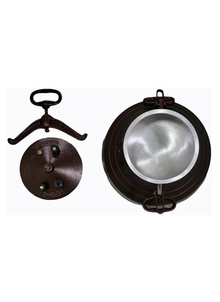 Generic - Pressure Cooker Secure Cookerware Aluminum Kitchen Accessories Afghan Is Characterized by Fast and Delicious Cooking (10L) - Image 1