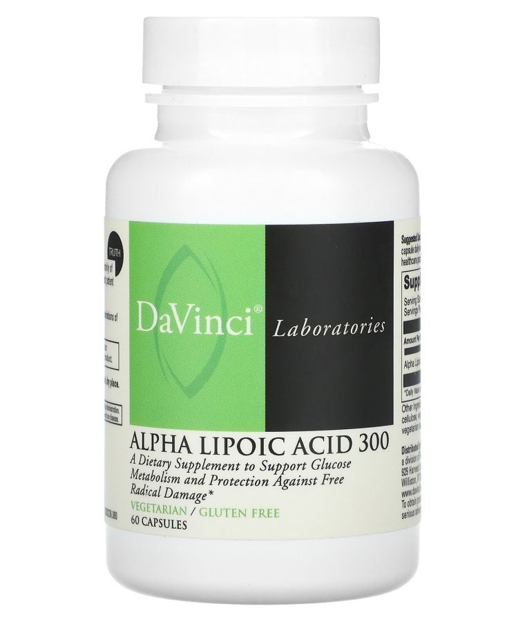 DaVinci Laboratories Alpha Lipoic Acid 300 300 mg  60 Capsules