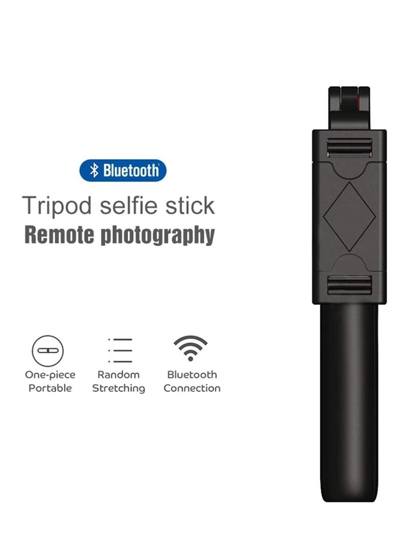 Selfie Stick Bluetooth, 3 in 1 Extendable and Portable with Detachable Wireless Remote for Travel, Compatible with iPhone/Samsung/Huawei and More - Image 3