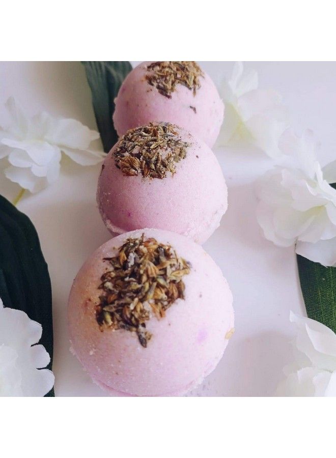 Aaranyam Bath Bomb Fizzy Aromatic Bath Bomb With Lavender Buds (75G Each) Pack Of 3 - Image 3