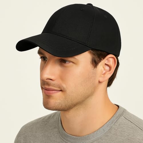 ENCIGER Unisex Adjustable Baseball Cap Pack of 2 - Solid Color, Breathable, Stylish Cotton Caps for Men & Women - Outdoor Sports, Travel, Casual Wear (Beige) - Image 5