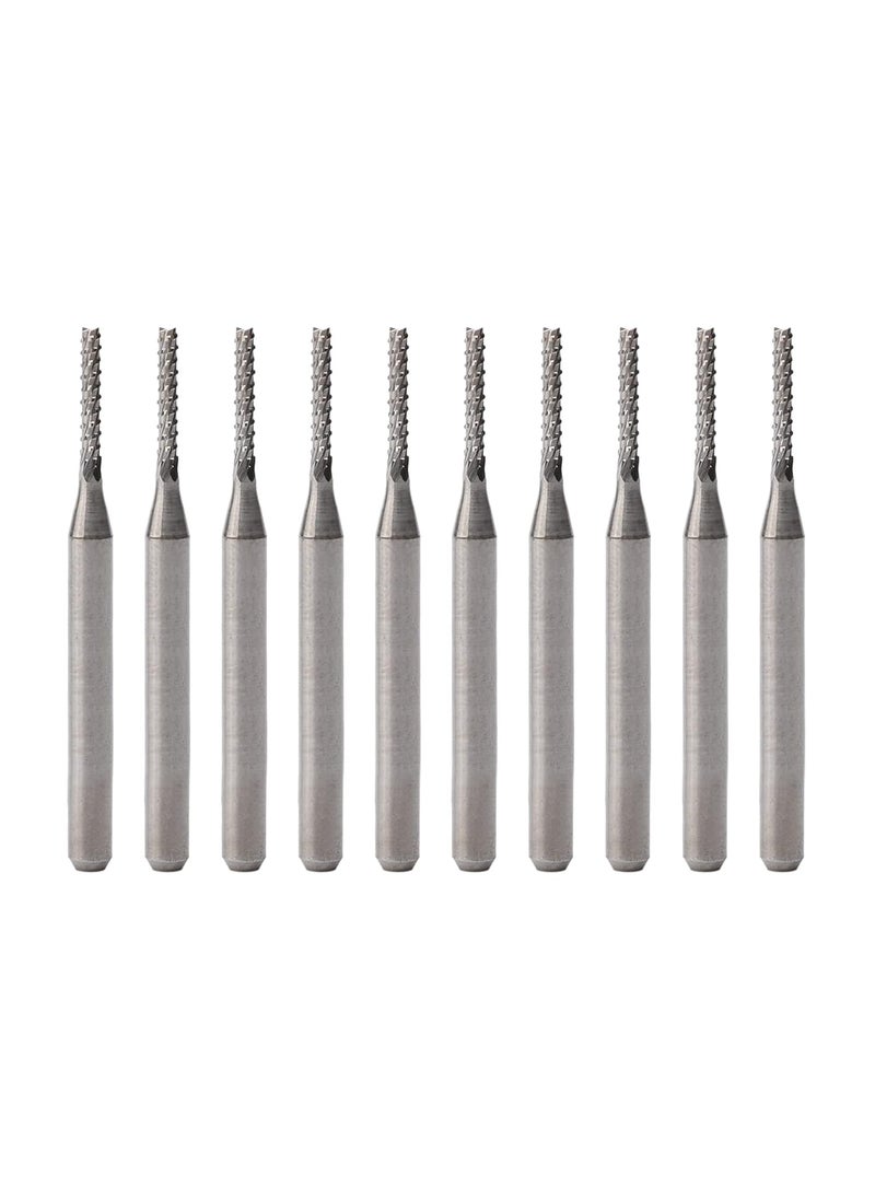 NewZoll 10 PCS Drills 15MM Carbide End Milling CutterCNC Router Bits End Mill for PCB Machine Tool  - Image 1
