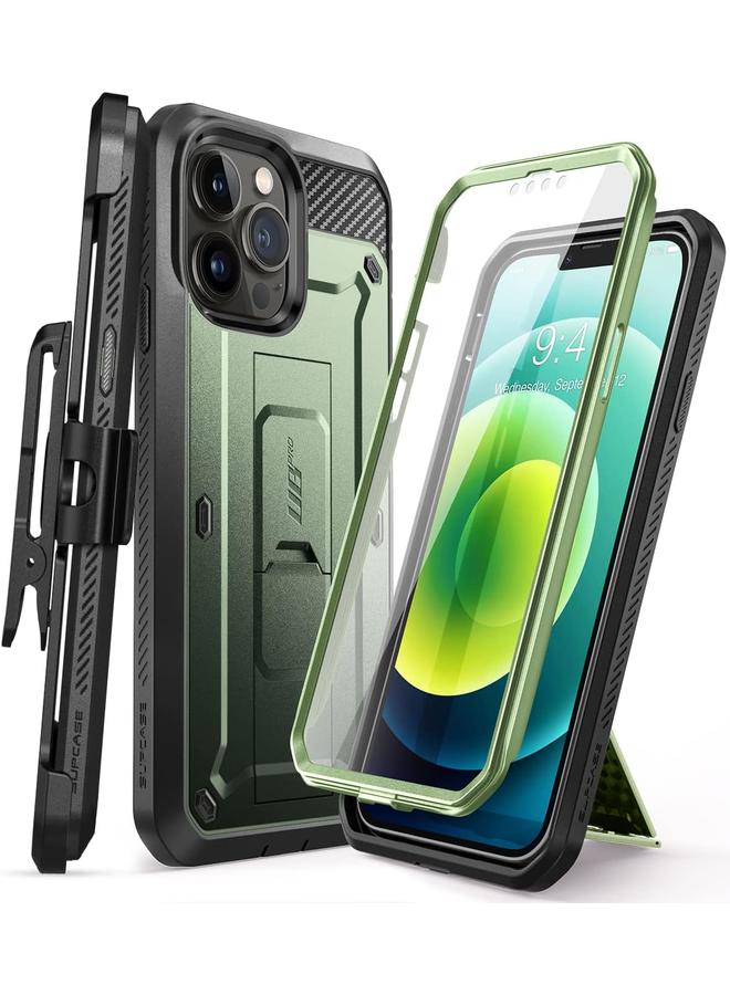 SupCase Unicorn Beetle Pro Series Case For Iphone 13 Pro Max 2021 Release 6.7 Inch Built In Screen Protector Full Body Rugged Holster Case Guldan - Image 1