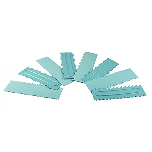 GA-DE GADE Cake Decorative Tall Scraper for Icing - 10inch (Combo (Design A+B)) - Image 4