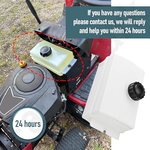 FancyTark 532184900 532109202 184900 109202X 105738X Fuel Tank Compatible with Husqvarna/Poulan/Roper/Craftsman Weed Eater Lawn Mower Fits DYT4000, LT1000, LT 1538 B, LT 1538 D, PP1238 - Image 3