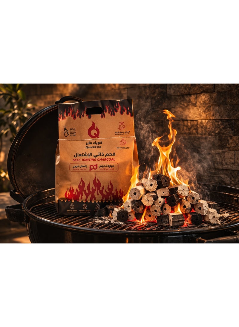 Quick Fire Self-Heating Charcoal - Image 4