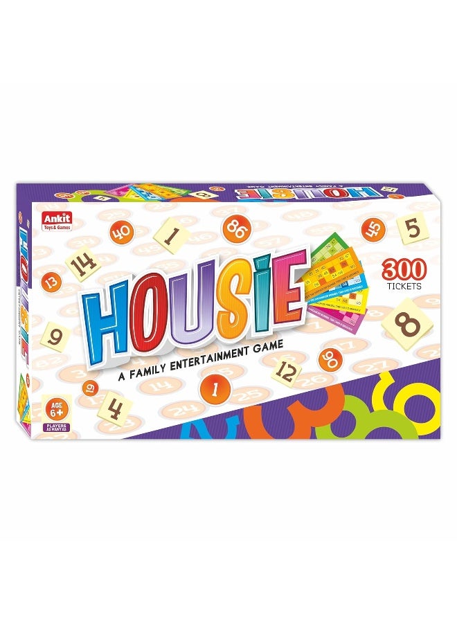 Ankit Toys Housie 15" Bingo Game – Classic Fun for Family & Friends | Perfect for Parties & Gatherings Fun Strategy & Educational Game for Kids & Adults - Image 1