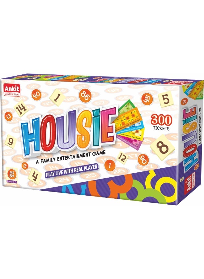 Ankit Toys Housie 15" Bingo Game – Classic Fun for Family & Friends | Perfect for Parties & Gatherings Fun Strategy & Educational Game for Kids & Adults - Image 4