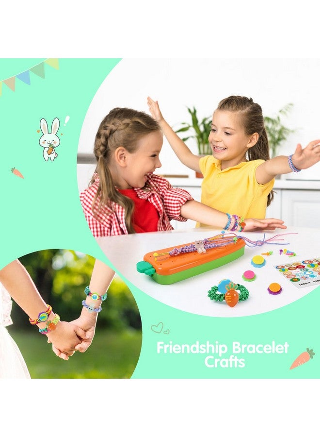BIRANCO. BIRANCO. DIY String Crafts Toy for Kids Ages 6-12, Friendship Bracelet Making Kit for Girls 7 8 9 10 11 Years Old, Great Birthday Gift Idea for Teen Girl-Carrot Style  - Image 2