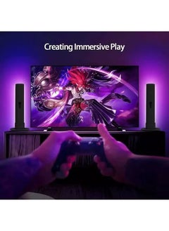 شوبي Smart LED RGB Light Bar for room corner gaming light fancy decorations constable all devices 